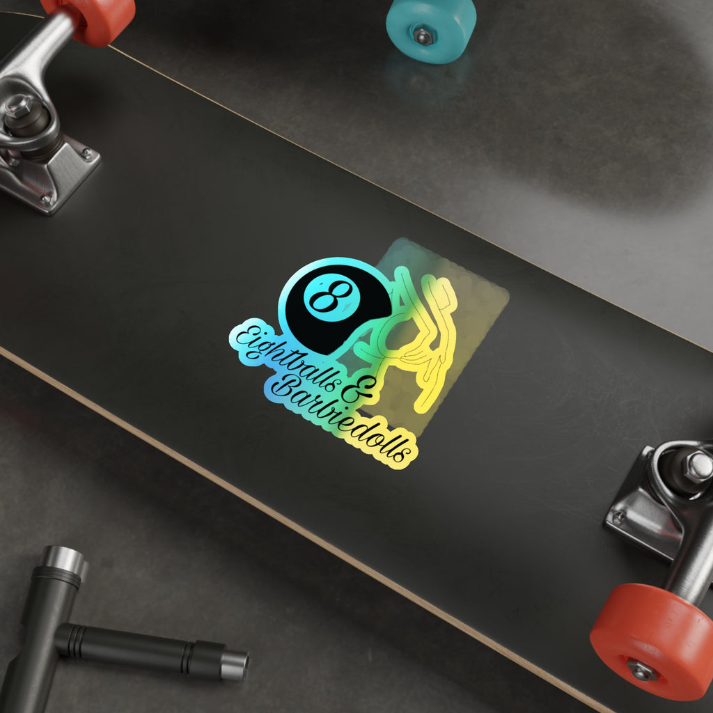 Holographic 8BD sticker