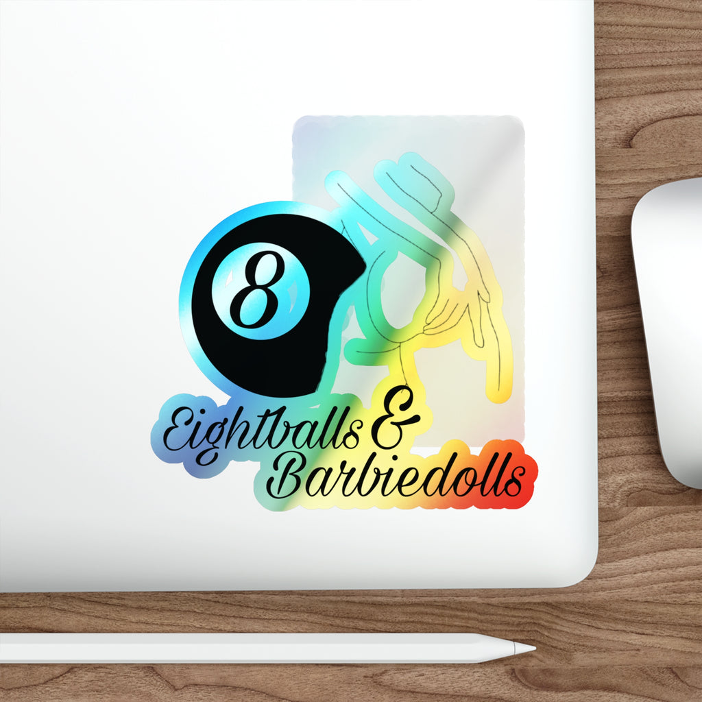 Holographic 8BD sticker