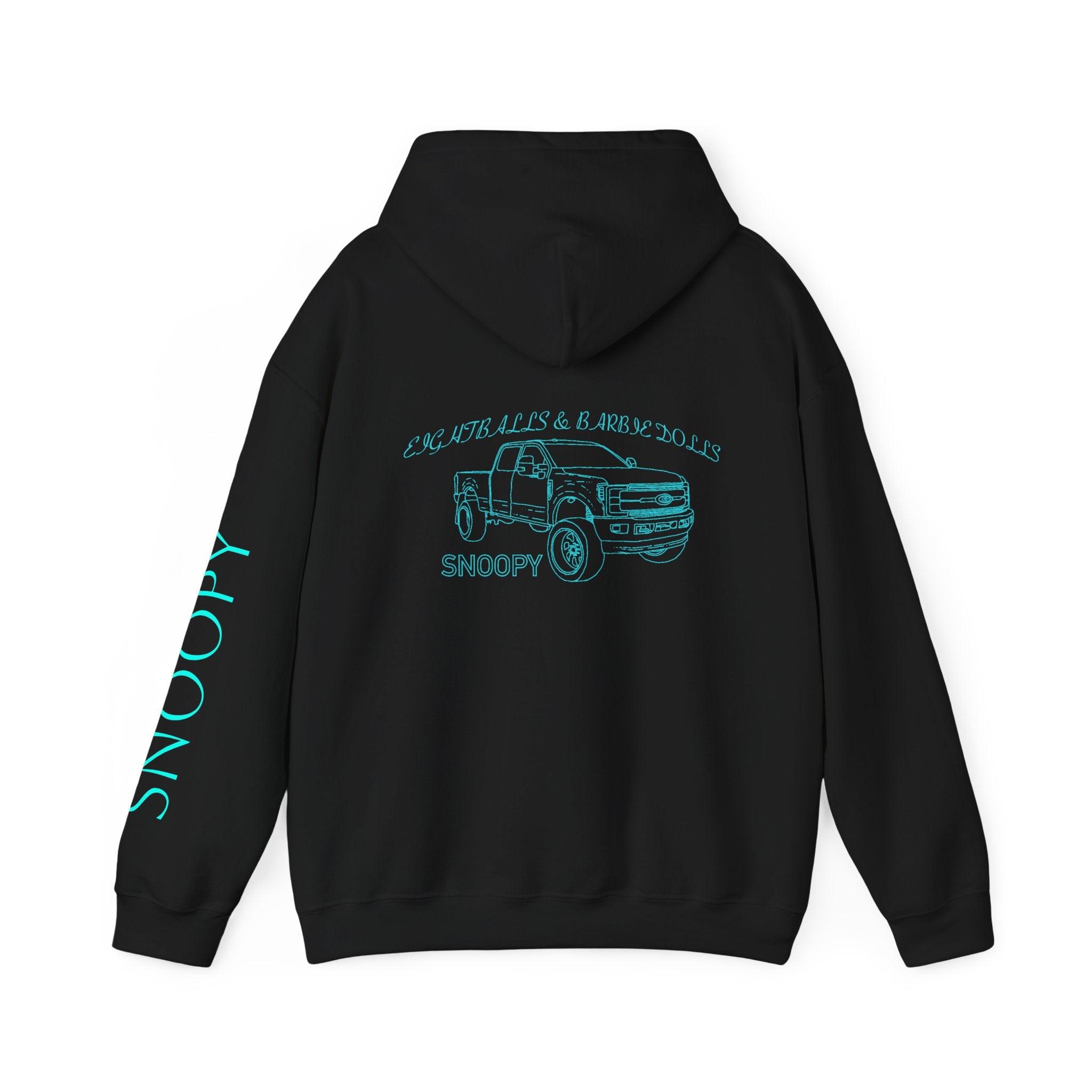 Teal Snoopy Hoodie