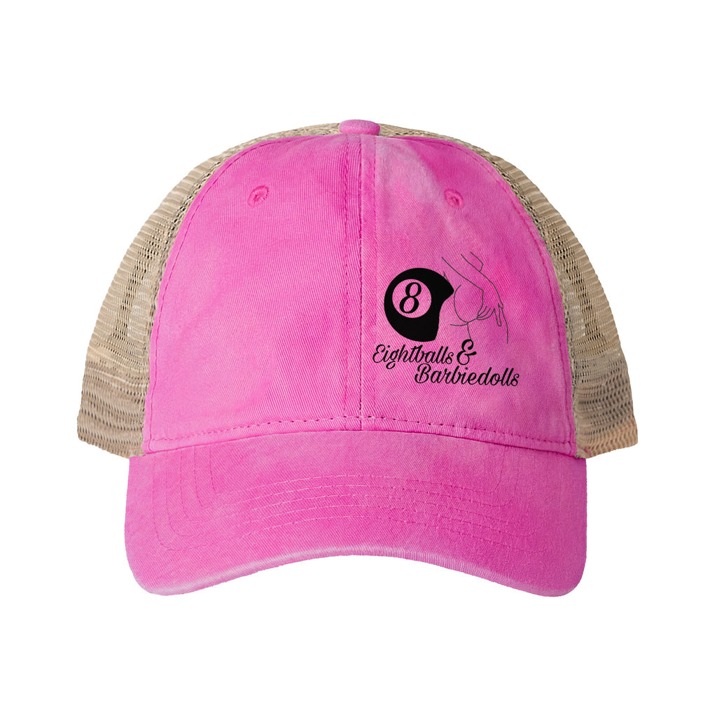 Women's Washed Mesh-Back Cap