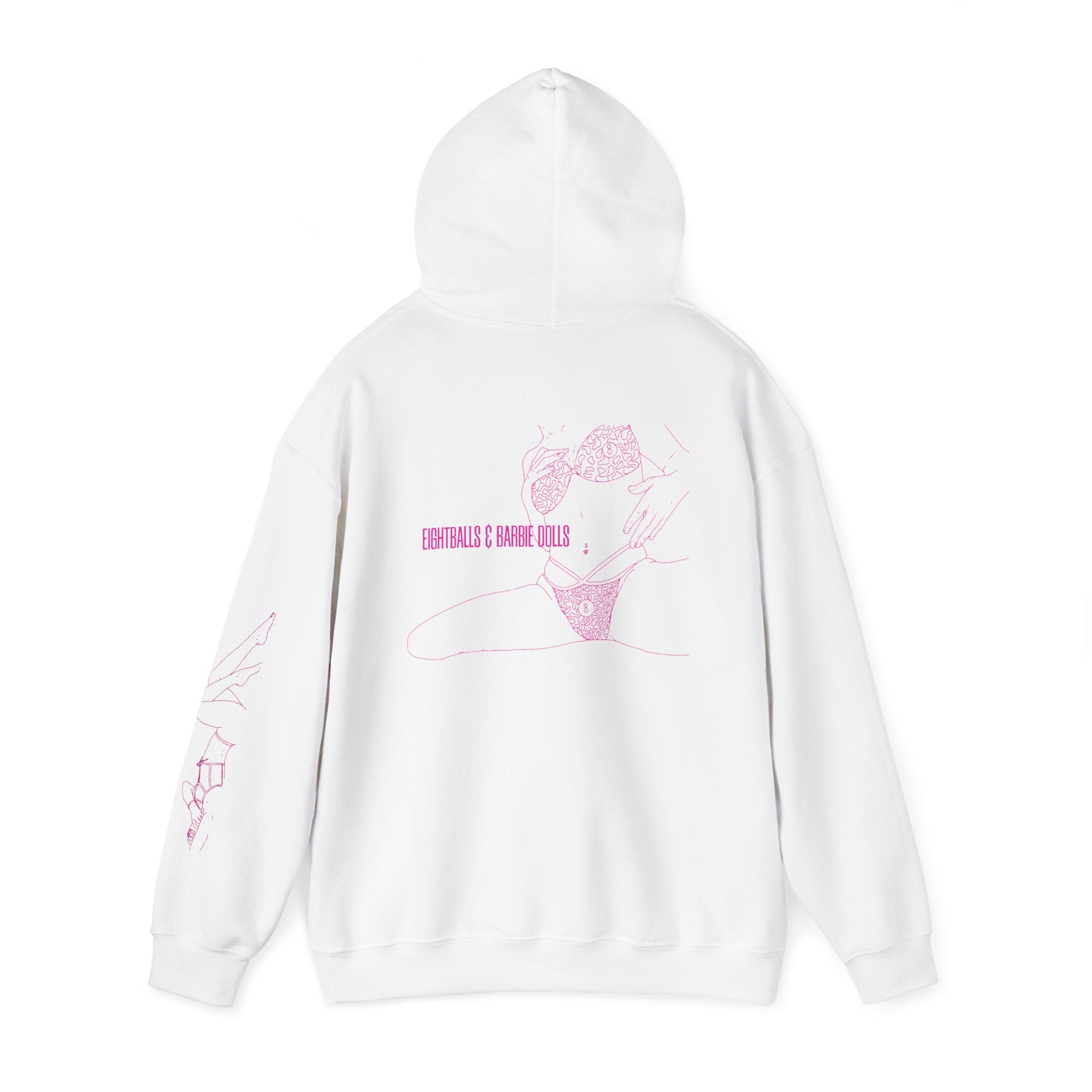 woman sit pink