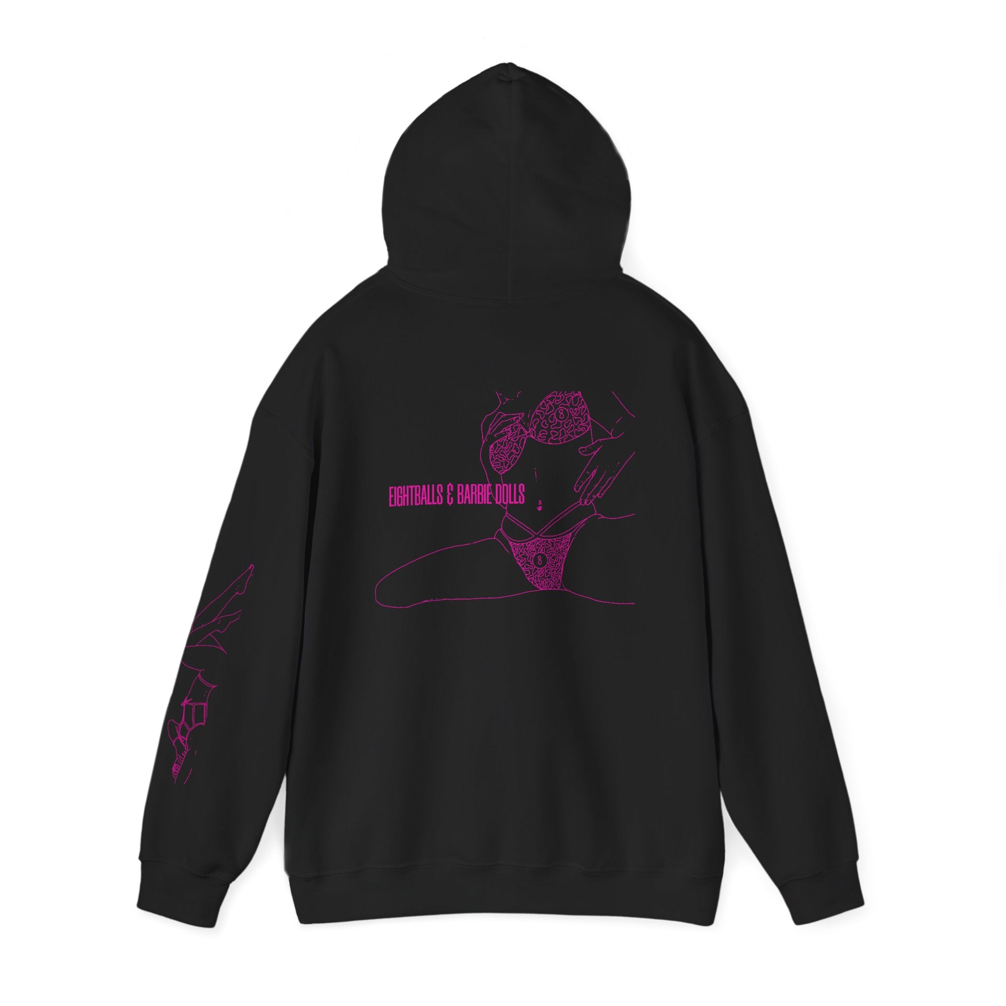 woman sit pink