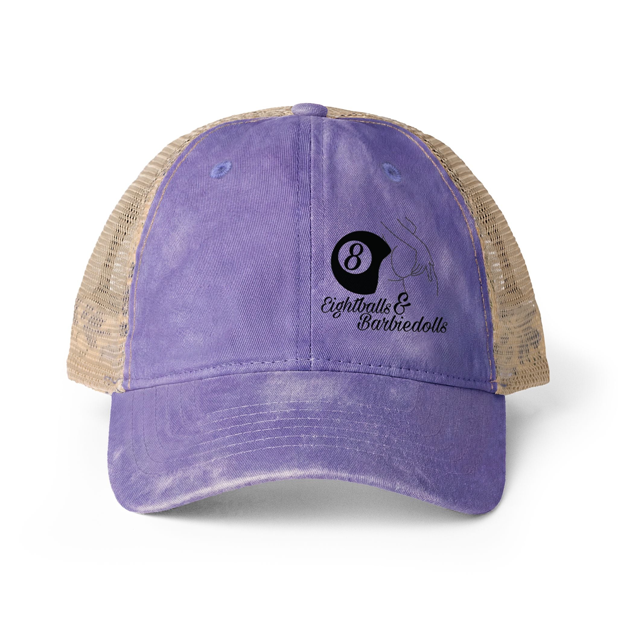 Women's Washed Mesh-Back Cap