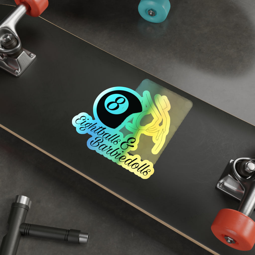 Holographic 8BD sticker