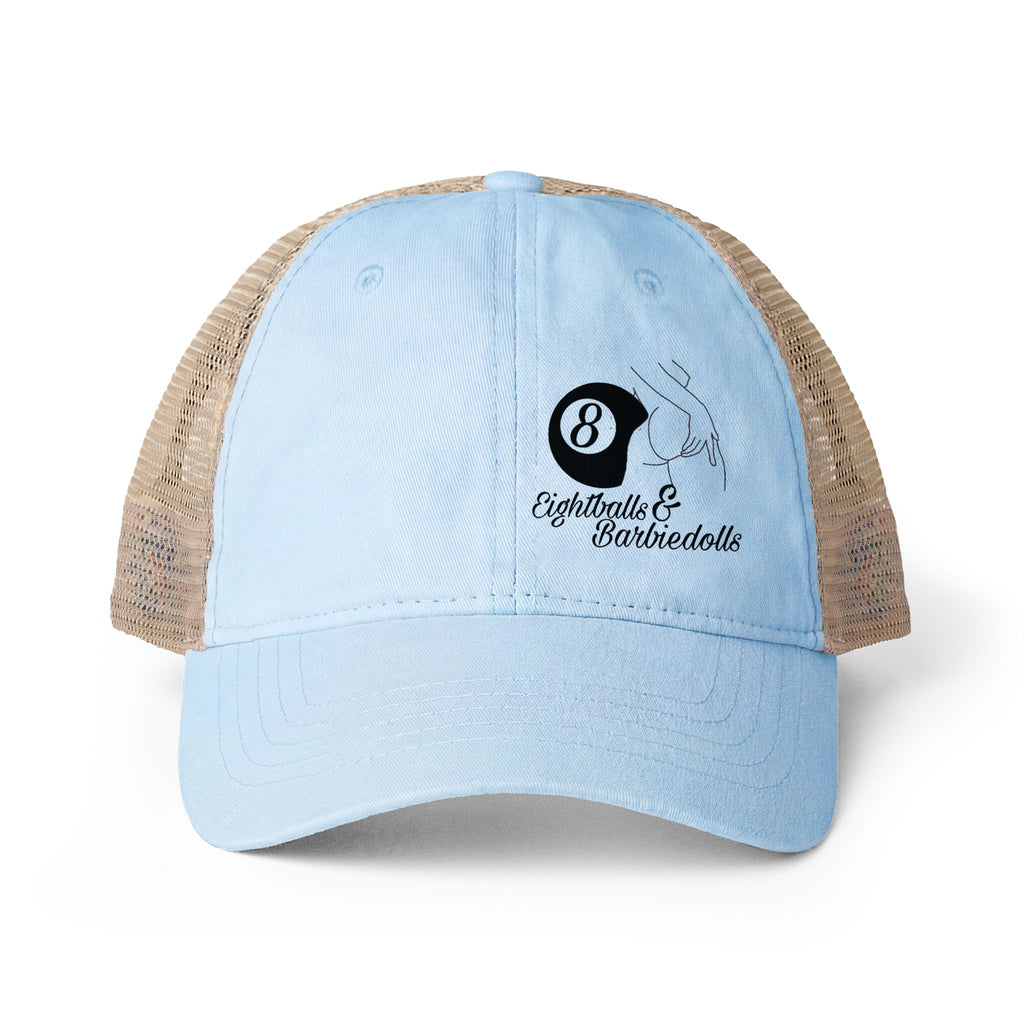 Women's Washed Mesh-Back Cap