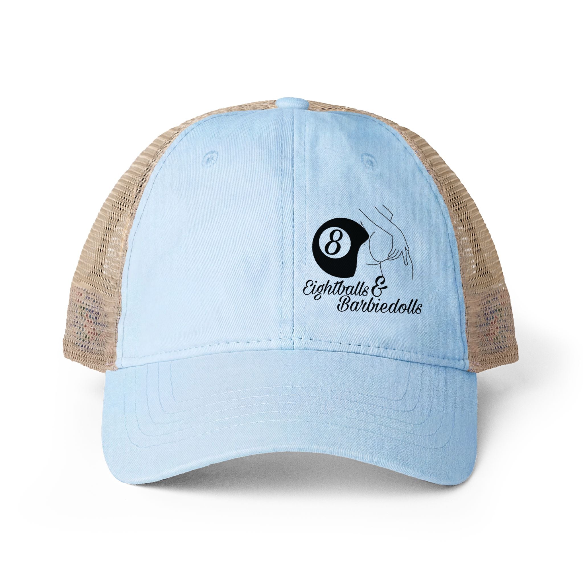 Women's Washed Mesh-Back Cap