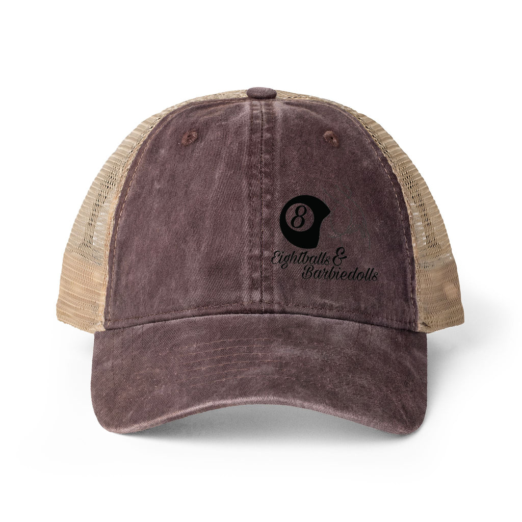 Women's Washed Mesh-Back Cap
