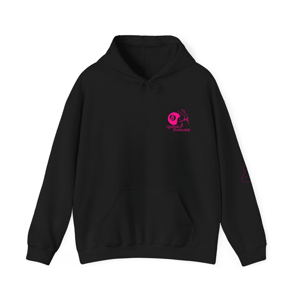 woman sit pink