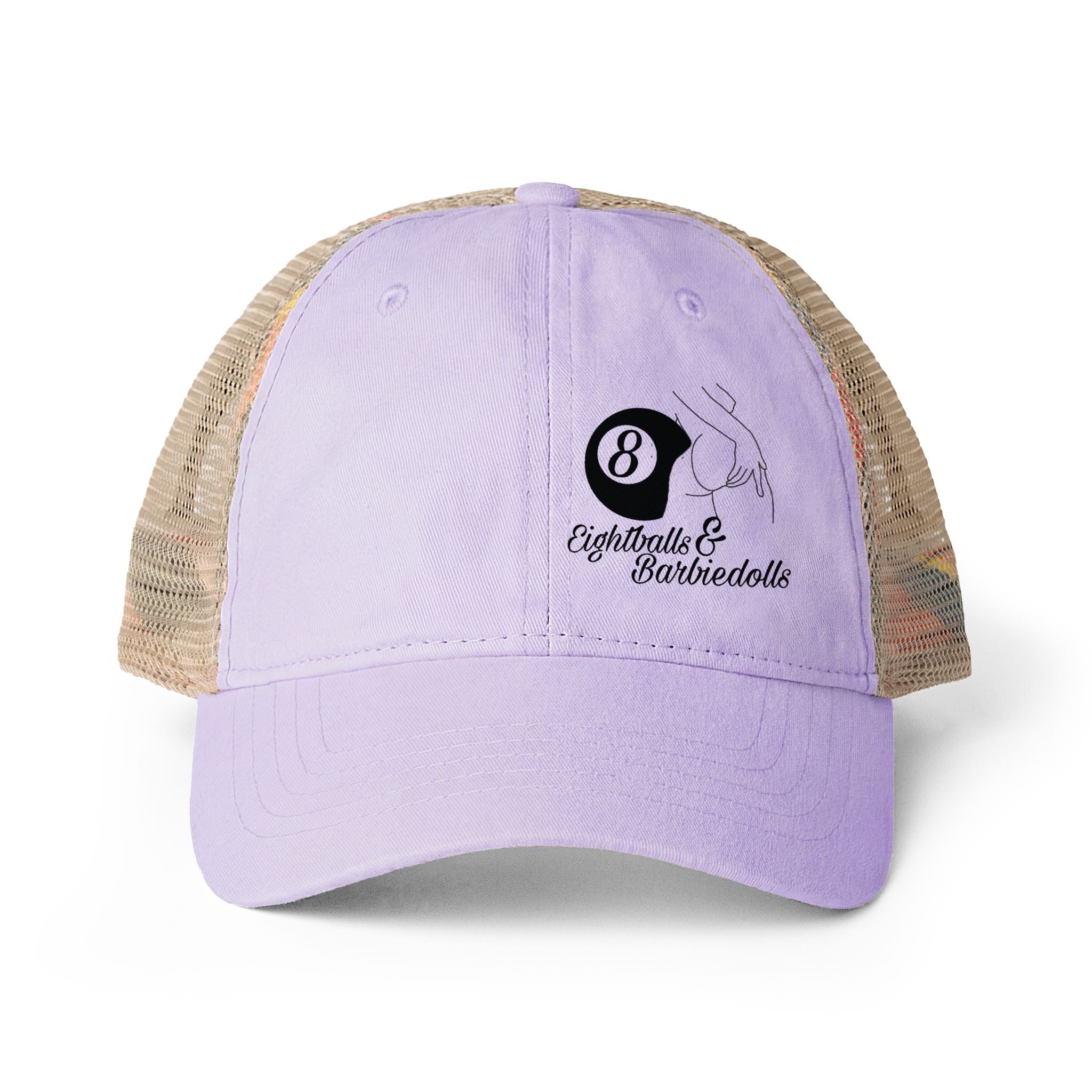 Women's Washed Mesh-Back Cap