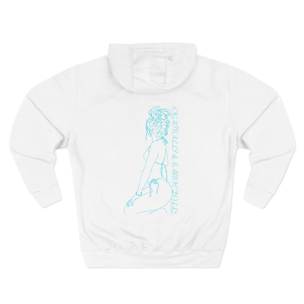 woman lean teal