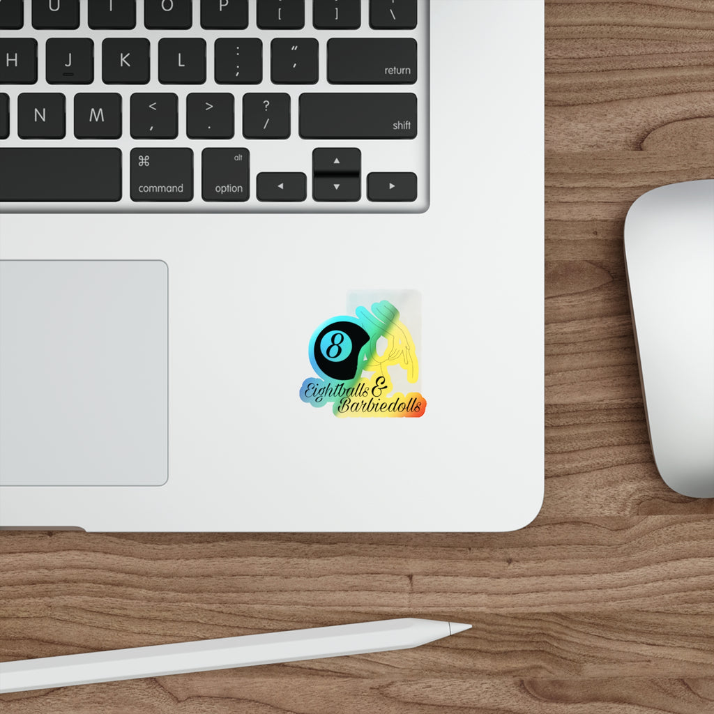 Holographic 8BD sticker