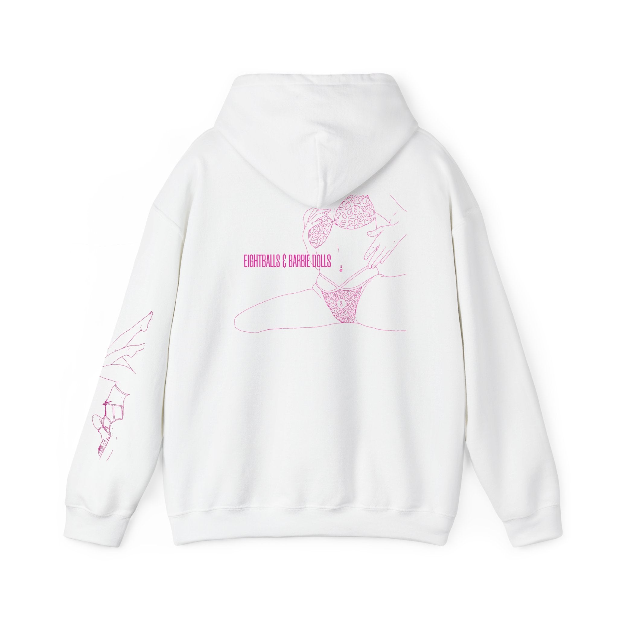 woman sit pink