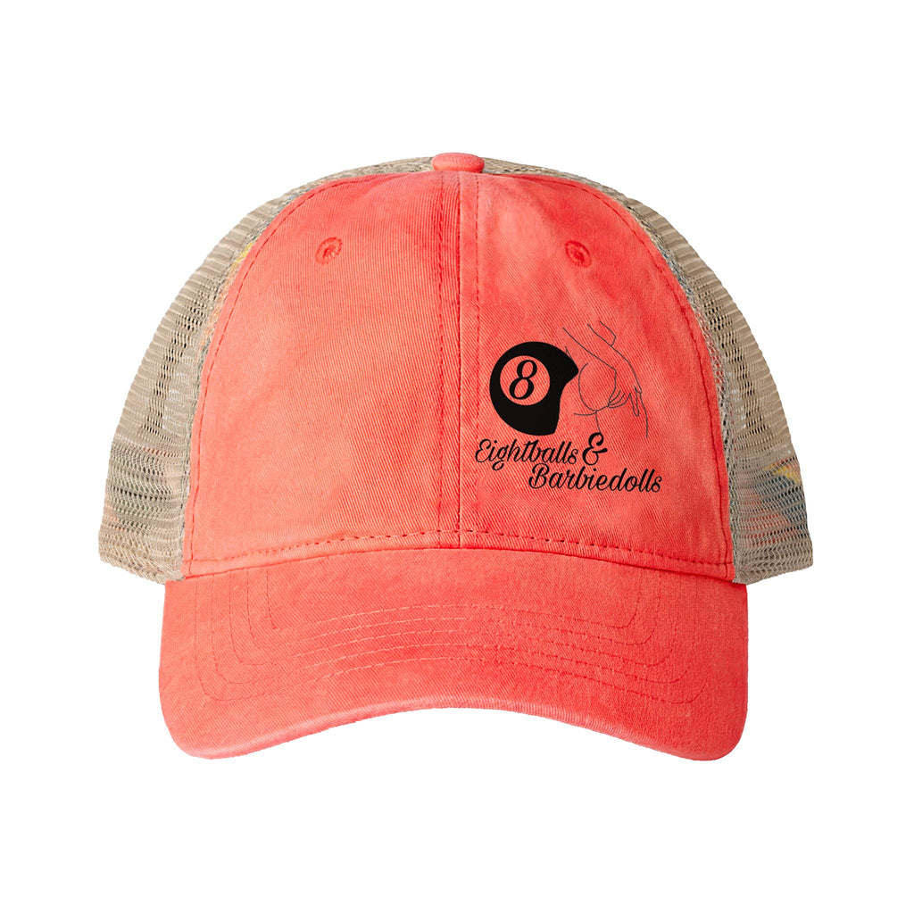 Women's Washed Mesh-Back Cap