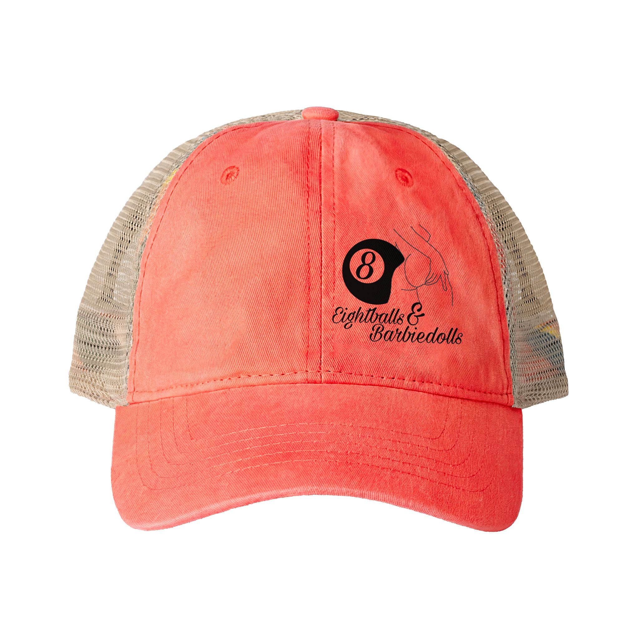 Women's Washed Mesh-Back Cap