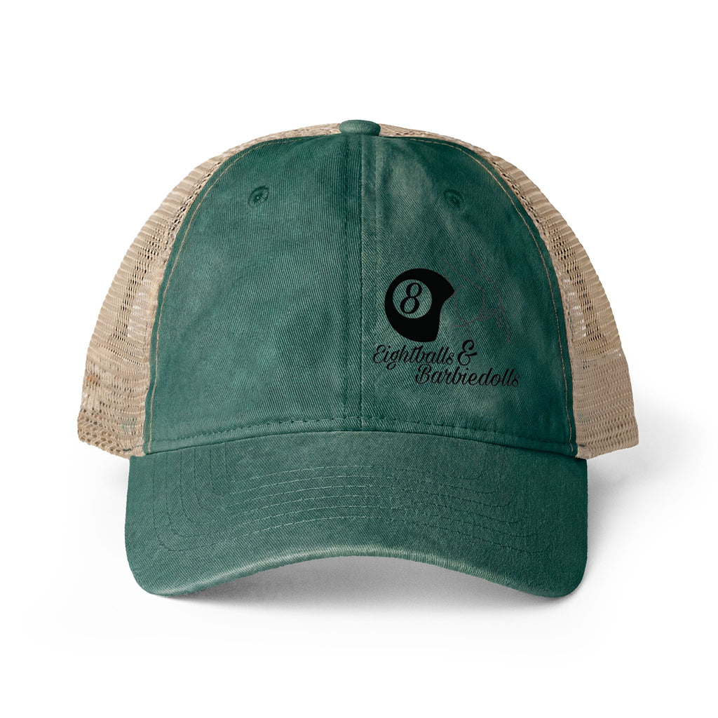 Women's Washed Mesh-Back Cap