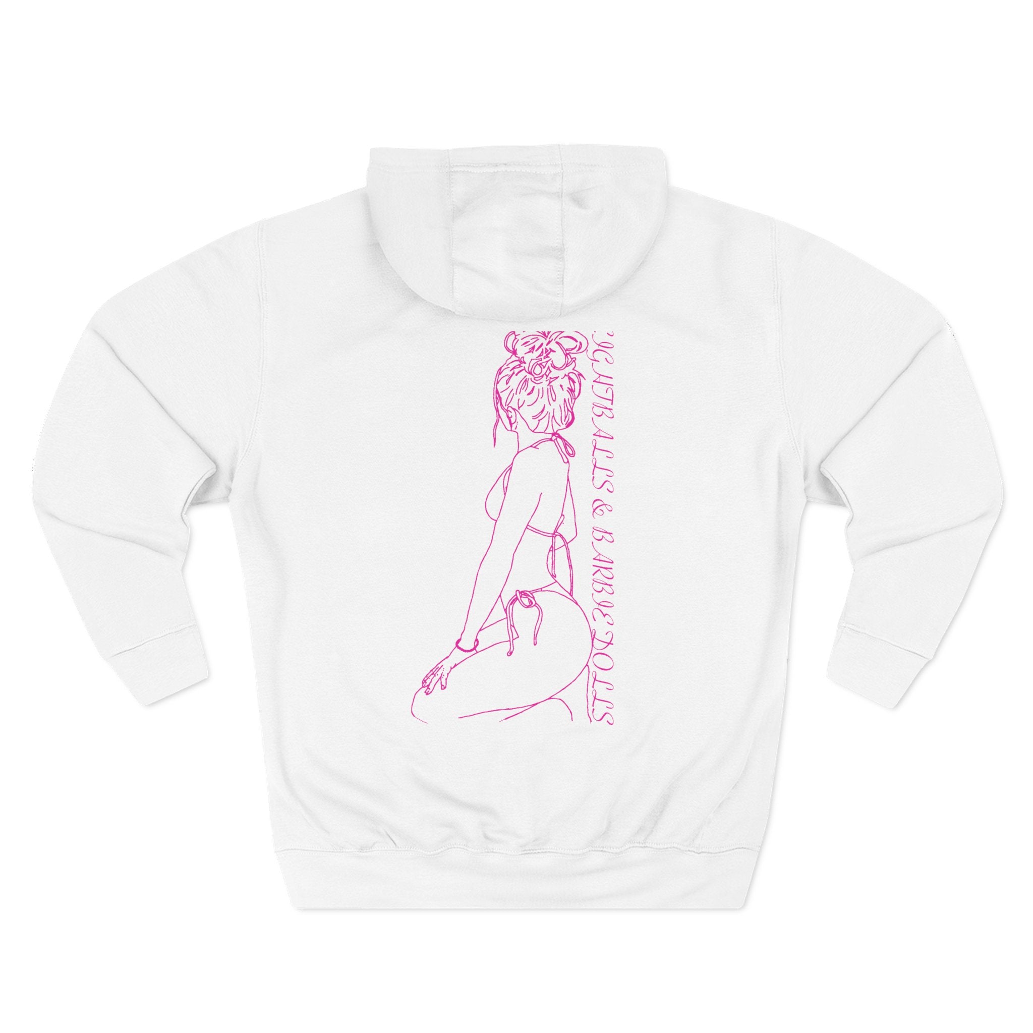 woman lean pink