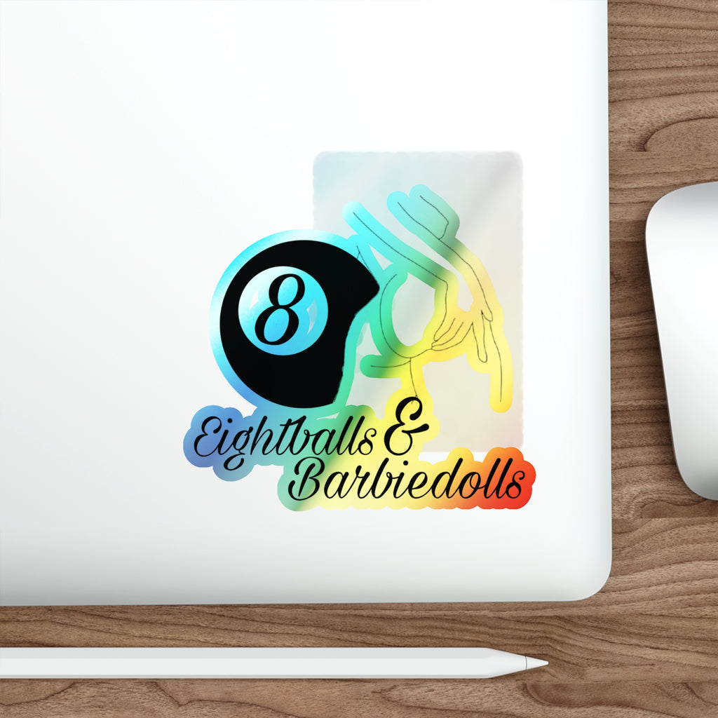 Holographic 8BD sticker