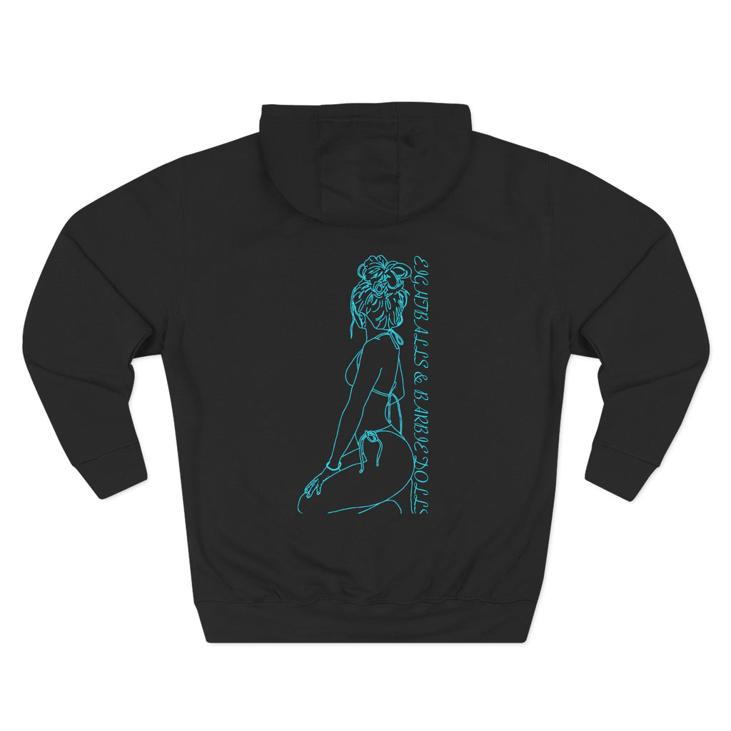 woman lean teal