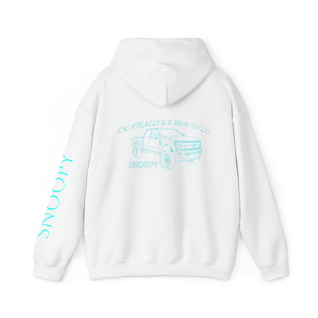Teal Snoopy Hoodie