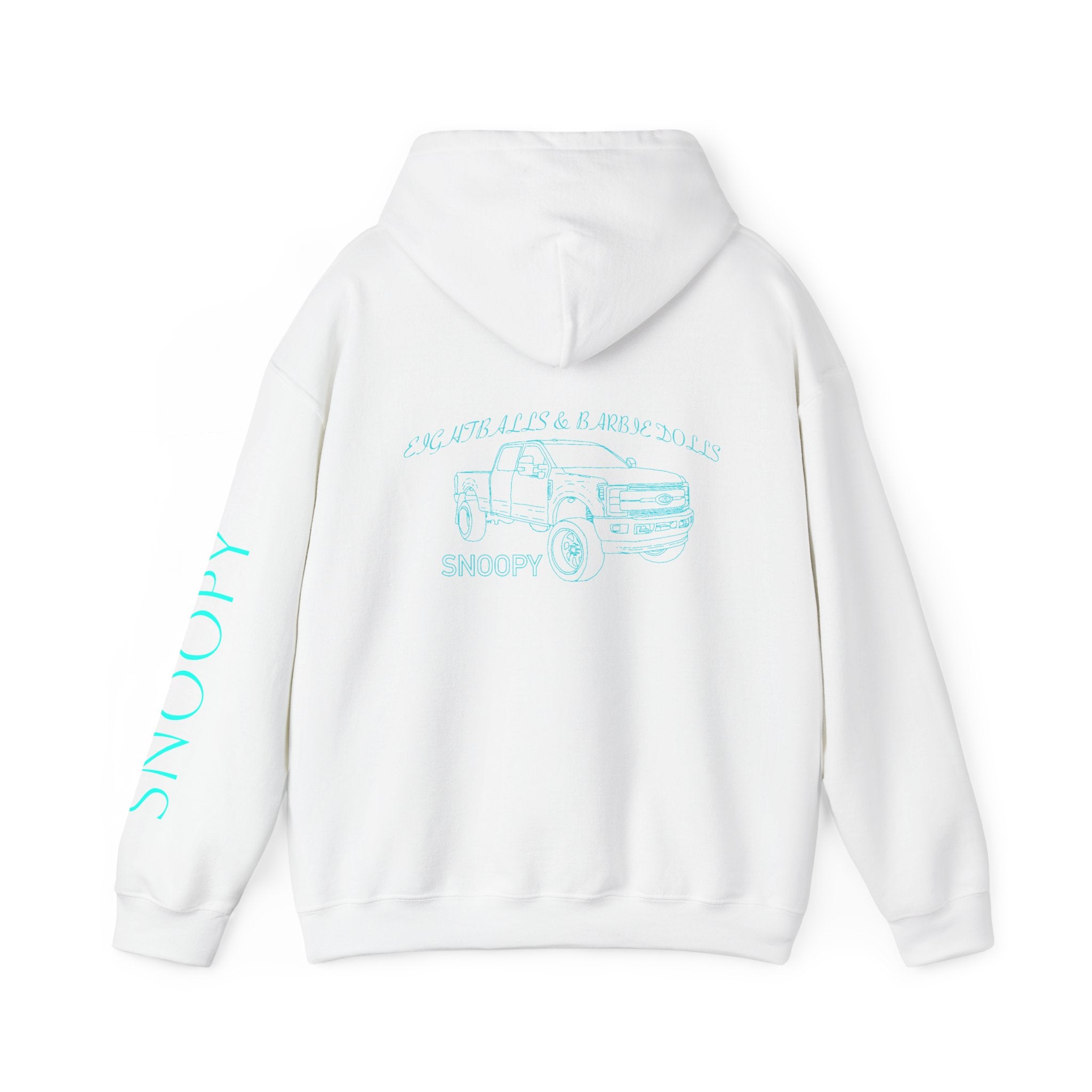 Teal Snoopy Hoodie