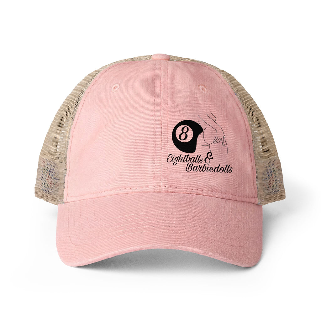 Women's Washed Mesh-Back Cap