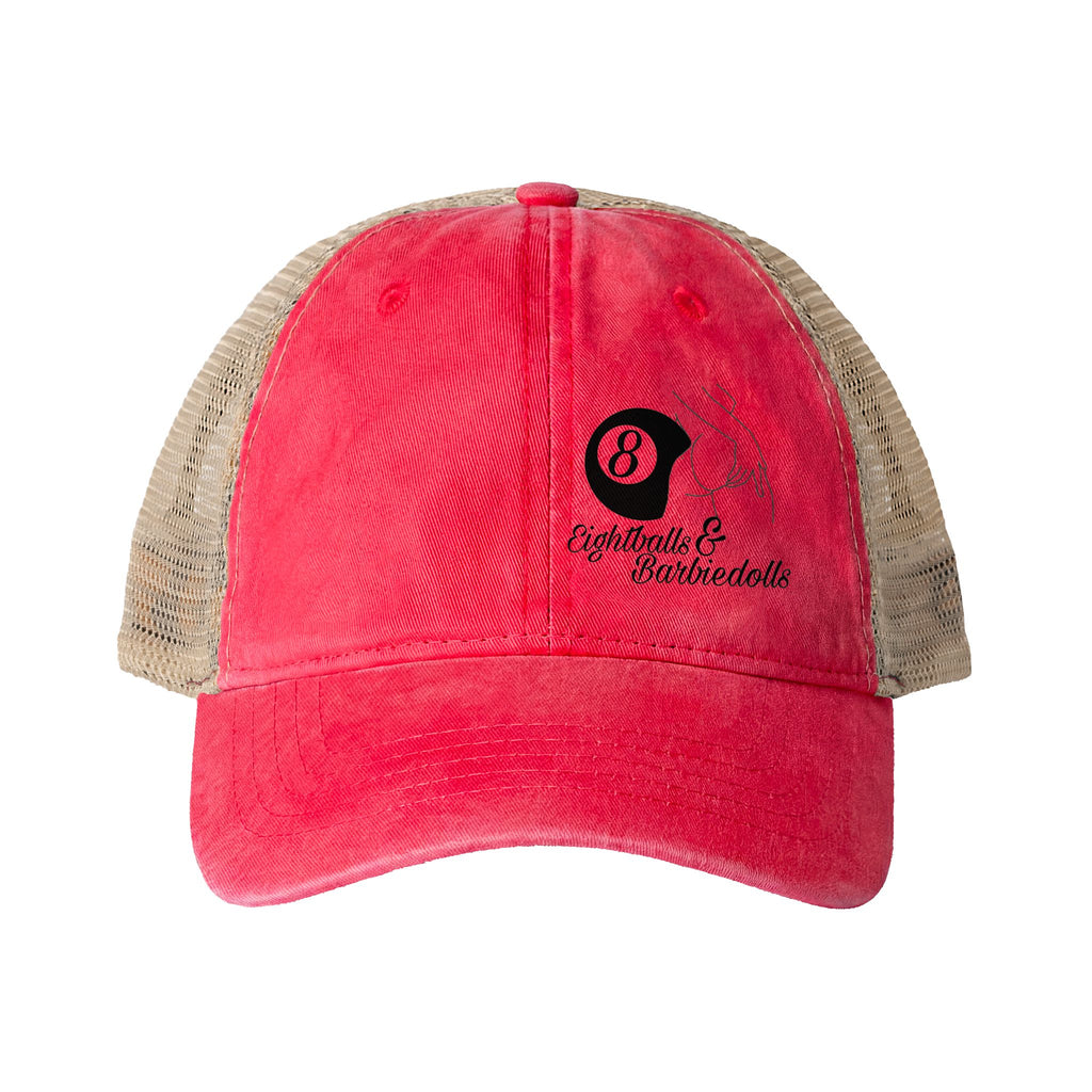 Women's Washed Mesh-Back Cap