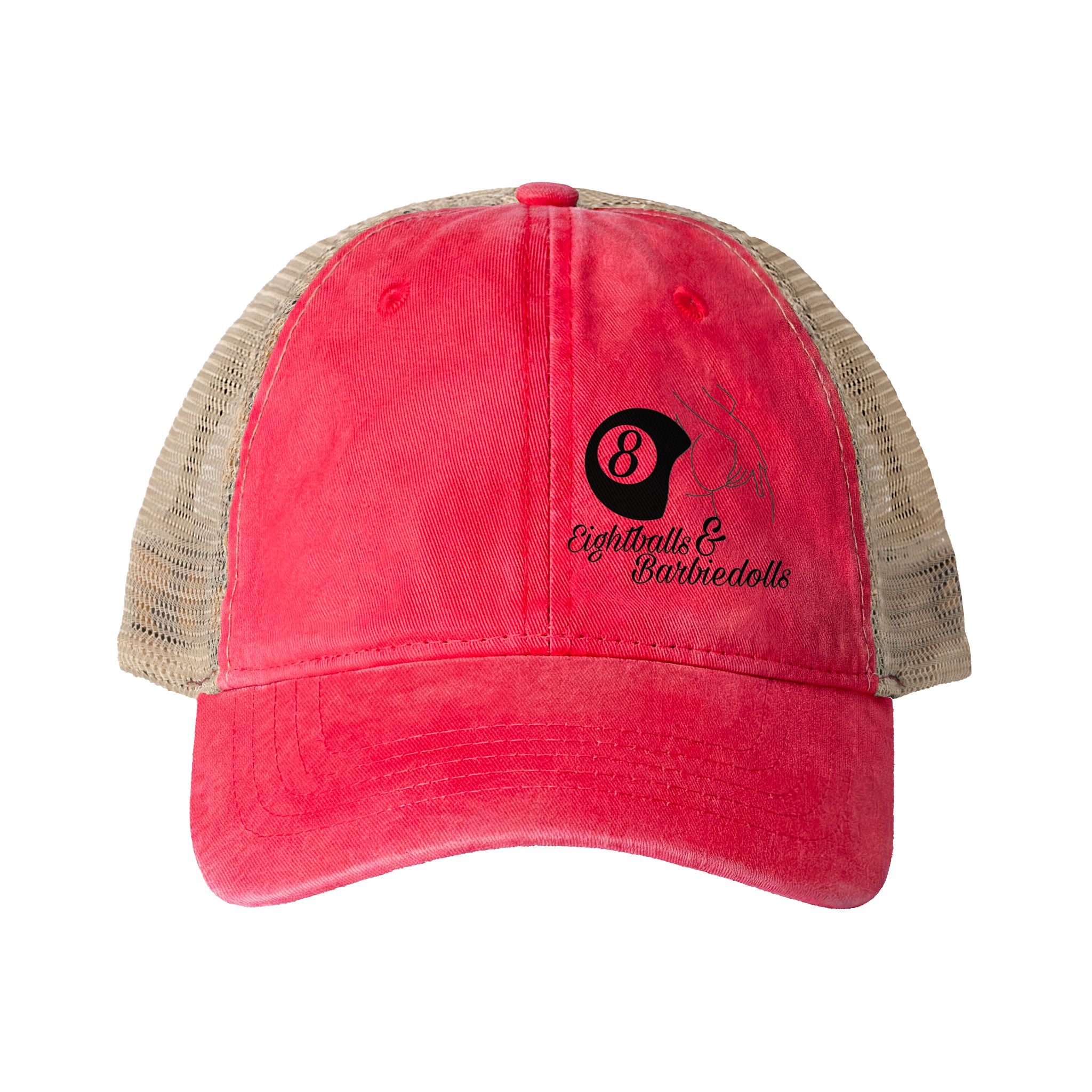 Women's Washed Mesh-Back Cap