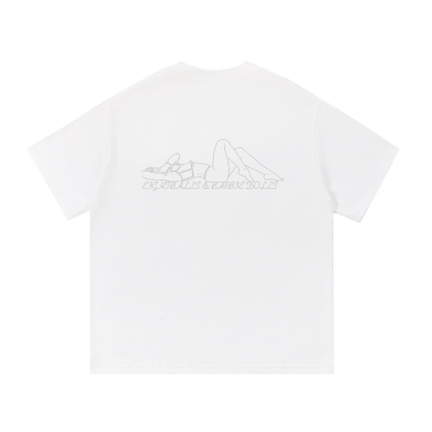 Black/ White Tee