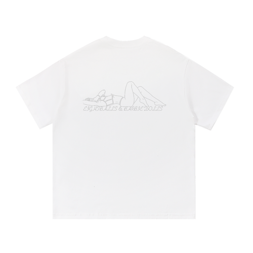 Black/ White Tee