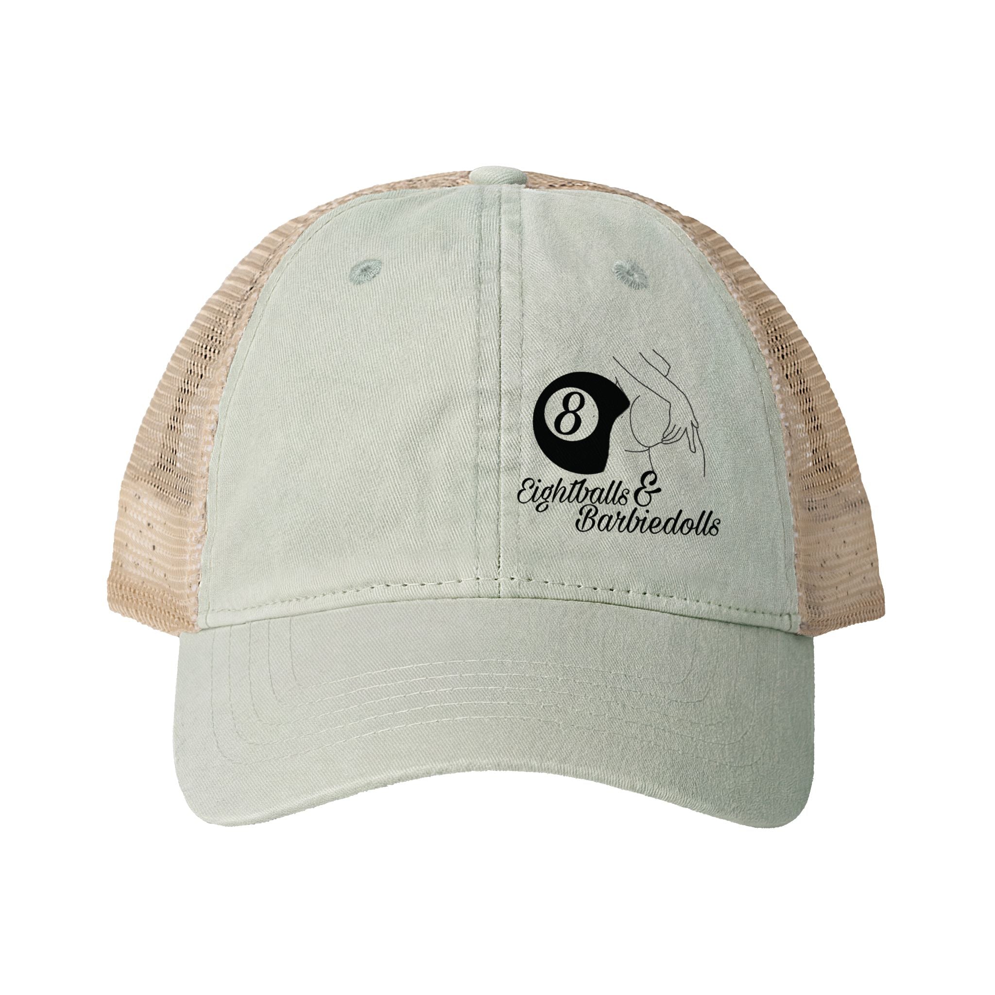 Women's Washed Mesh-Back Cap