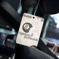 Eightballs & Barbiedolls Car Air Freshener — Retro Pinup 8-Ball Scented Ornament
