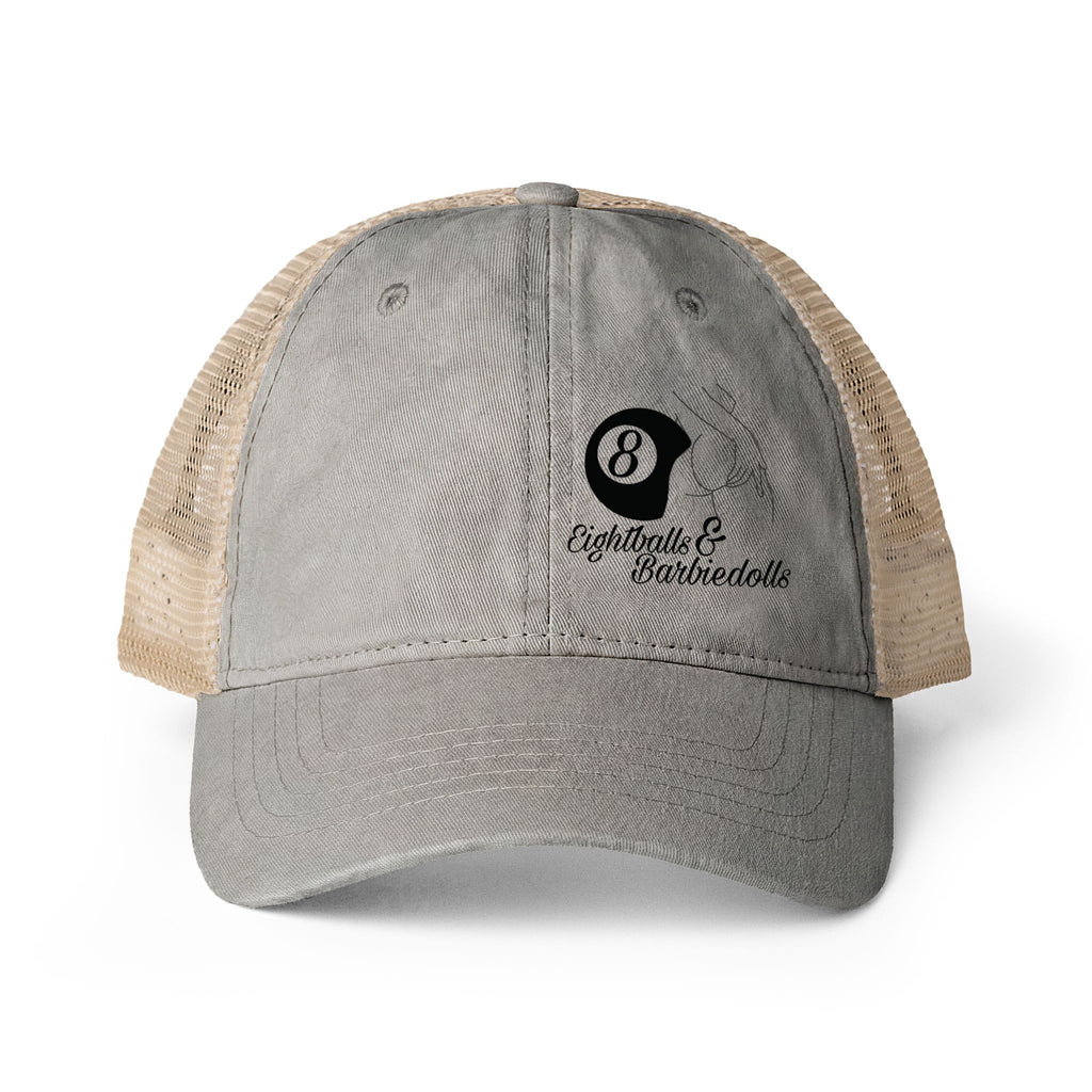 Women's Washed Mesh-Back Cap