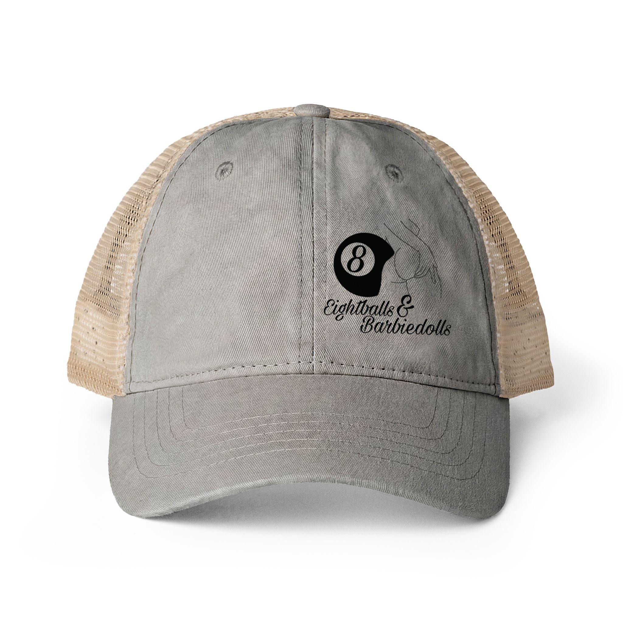 Women's Washed Mesh-Back Cap