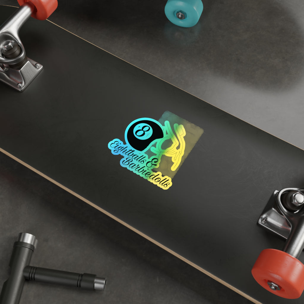 Holographic 8BD sticker