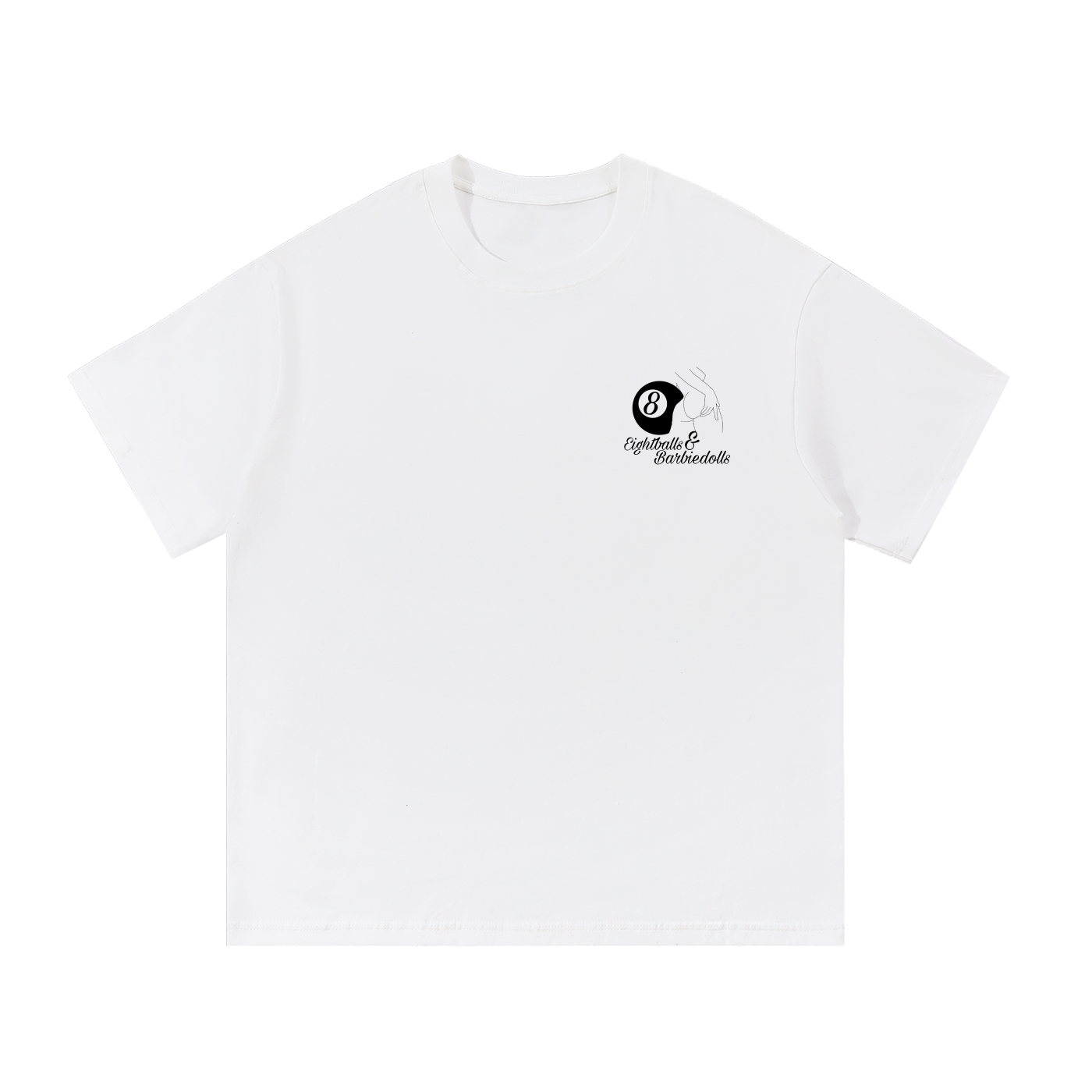 Black/ White Tee